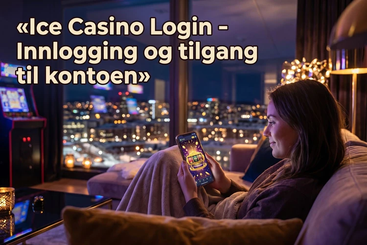 Ice Casino Login - Innlogging og tilgang til kontoen