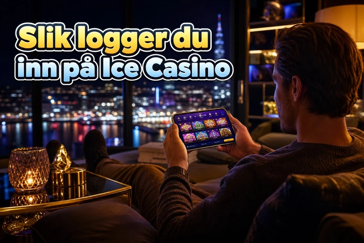 Slik logger du inn på Ice Casino