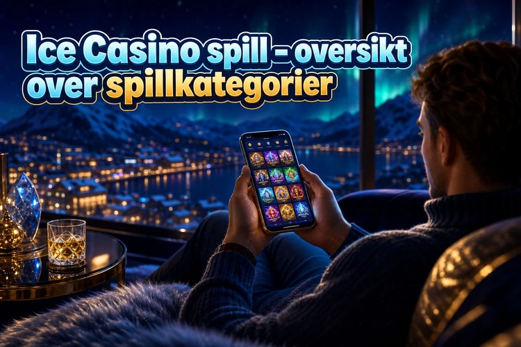 Ice Casino spill - oversikt over spillkategorier